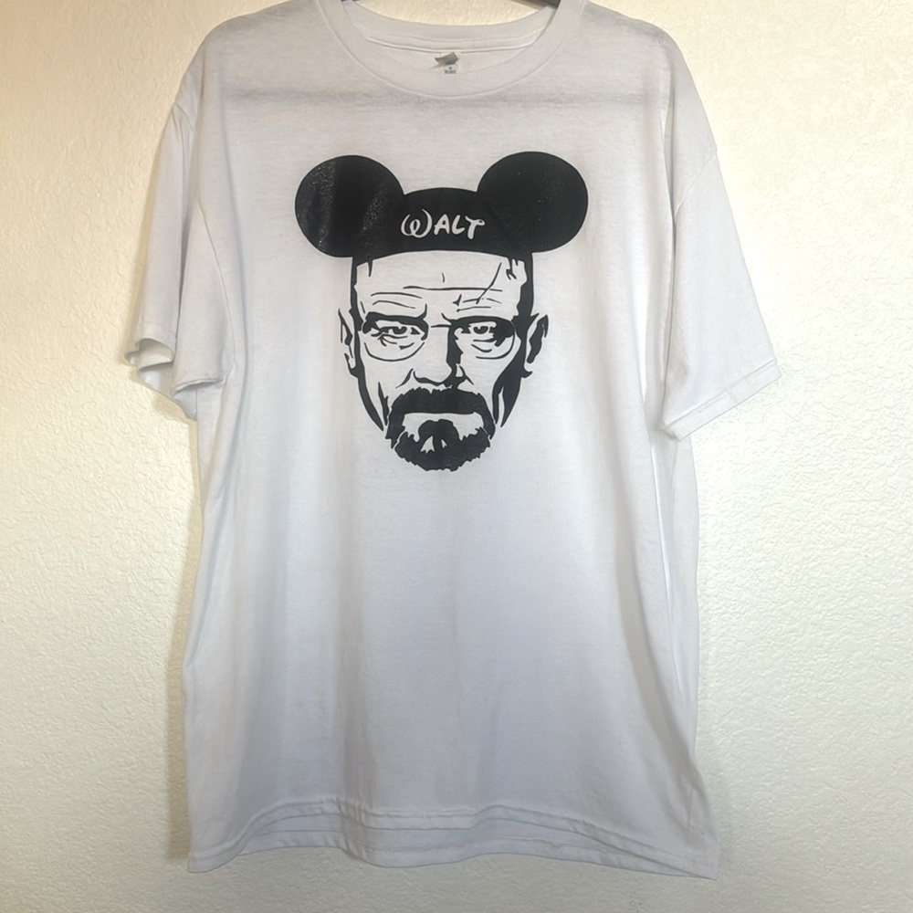 Disney and breaking bad inspired shirt
